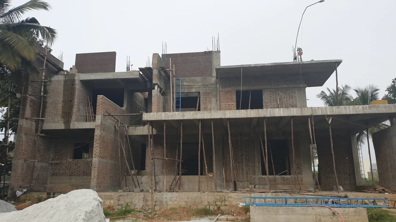 Independent Villa Construction, Yelahanka — Construction Project